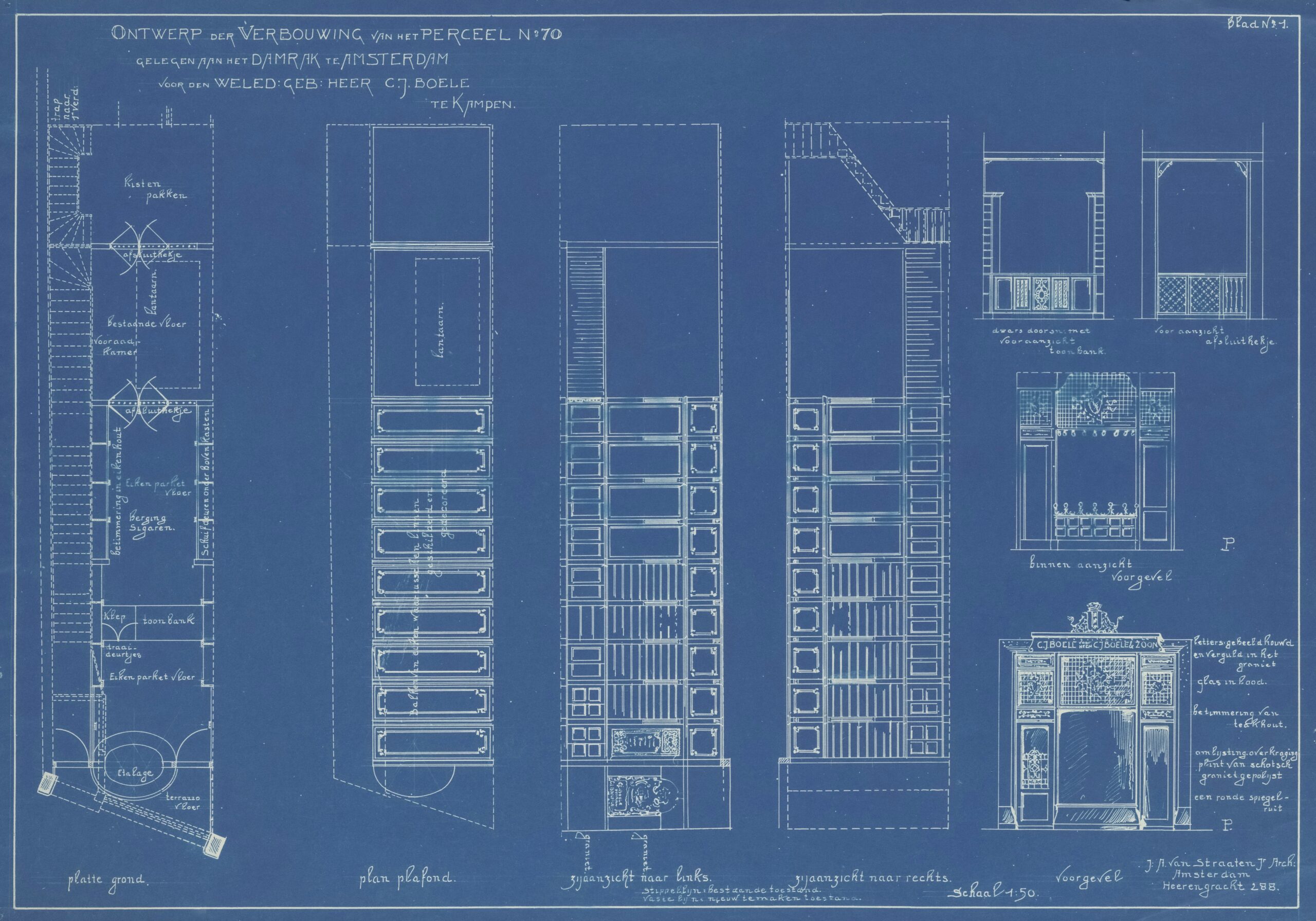 Planta técnica de um projeto arquitetônico, representando o papel do blueprint de infraestrutura como código